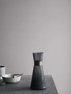 Caraffa in vetro soffiato fumé Grand Cru, 1 L