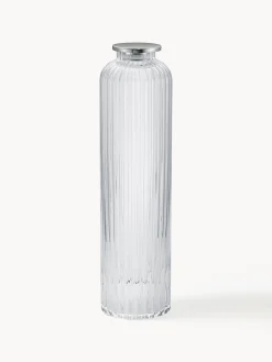 Caraffa plissettata in cristallo Bernadotte 1,1 l