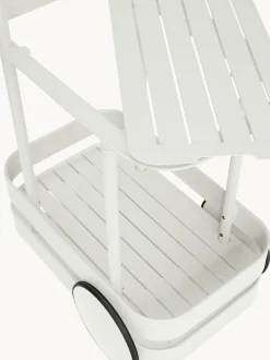 Carrello bar da giardino in metallo con luce a LED Jolly