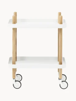 Carrello da portata in metallo Block