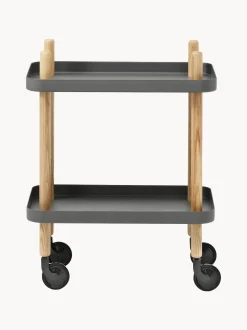 Carrello da portata in metallo Block