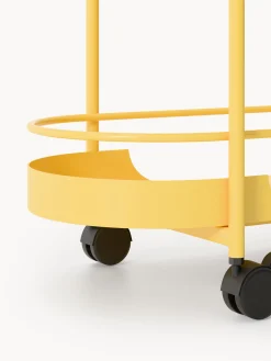 Carrello di servizio in metallo Taru