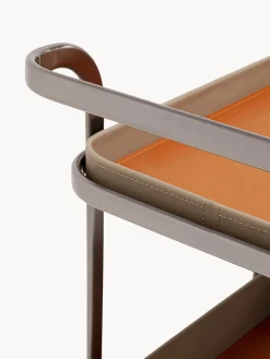 Carrello di servizio in metallo Odo