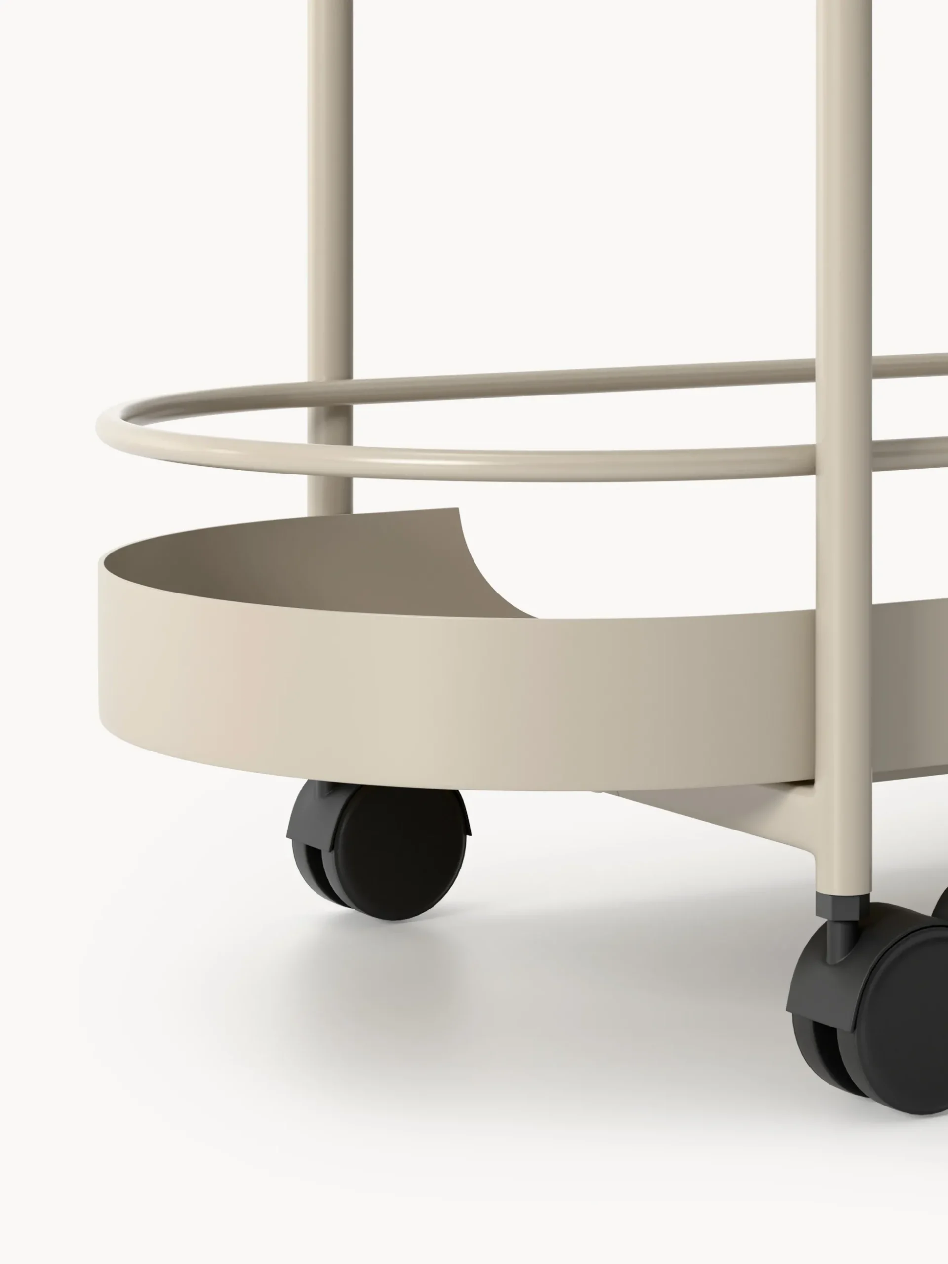 Carrello di servizio in metallo Taru