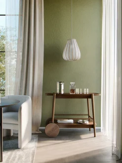 Carrello bar in legno Libby
