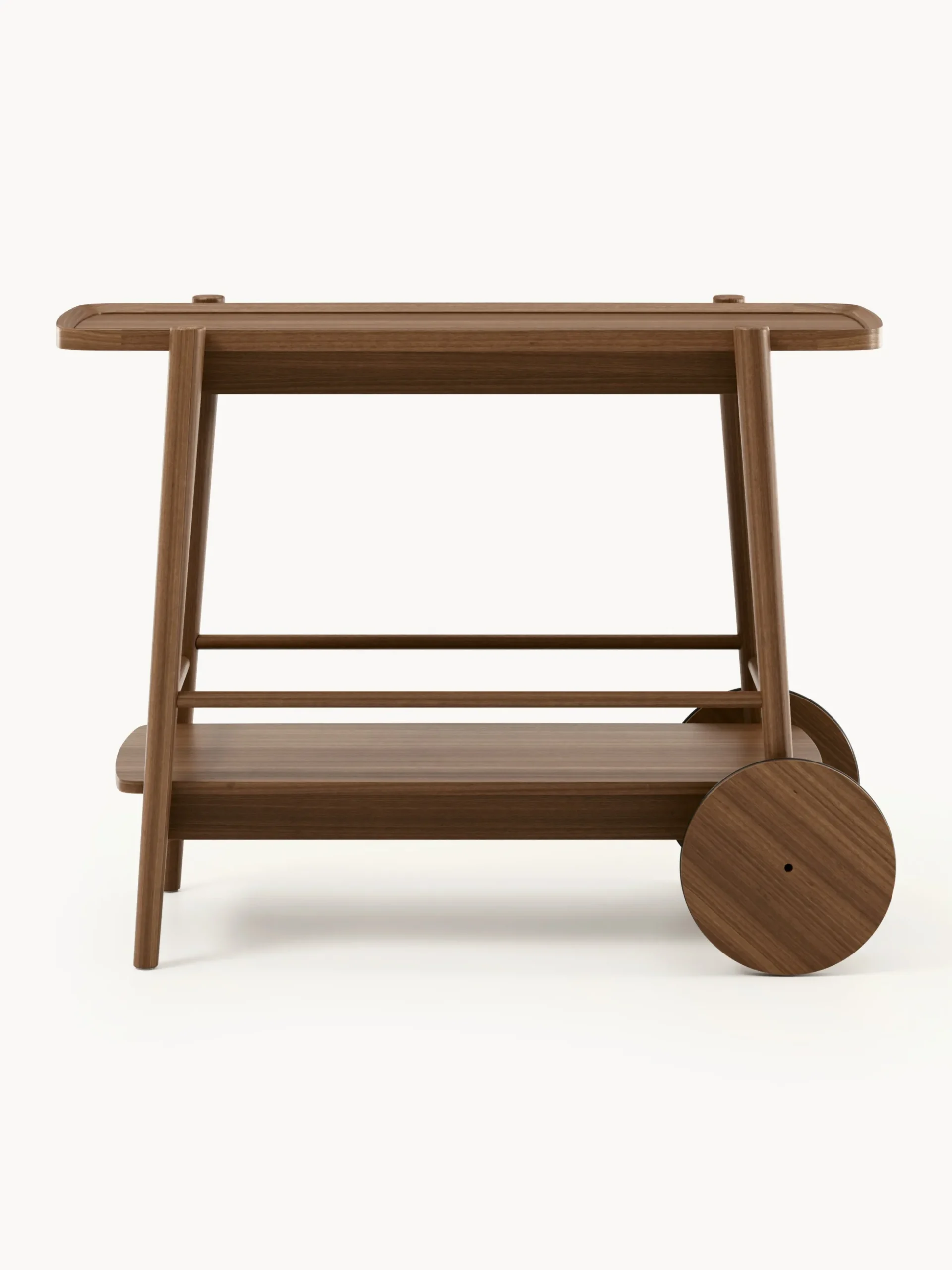 Carrello bar in legno Libby