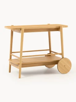 Carrello bar in legno Libby