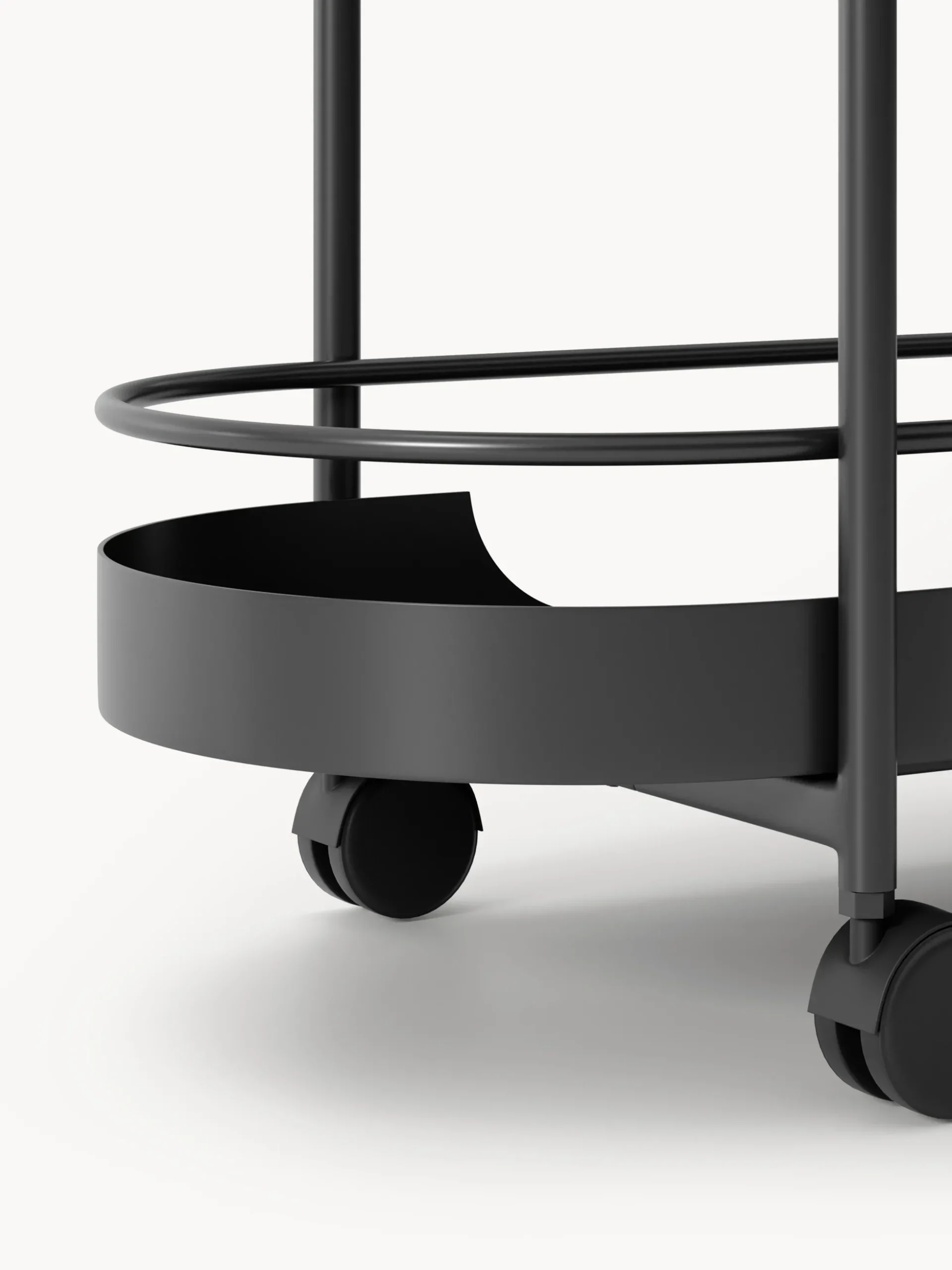Carrello di servizio in metallo Taru