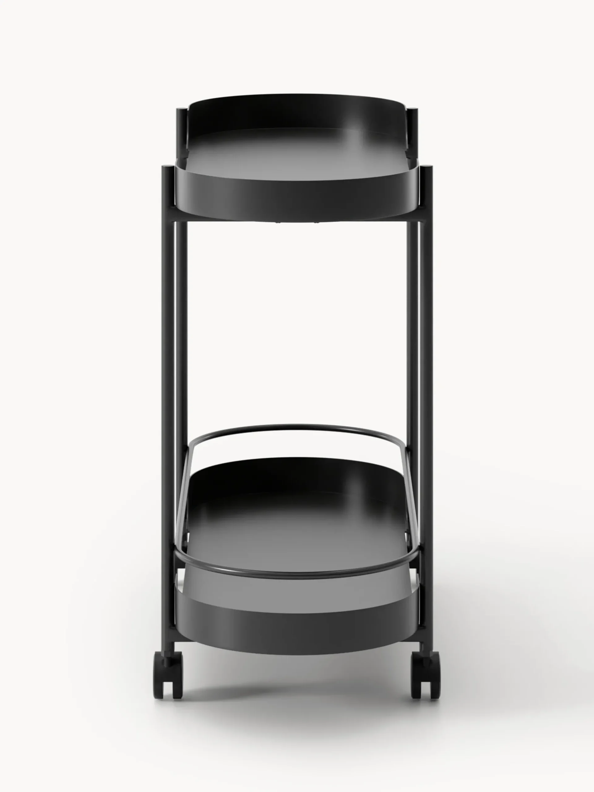 Carrello di servizio in metallo Taru