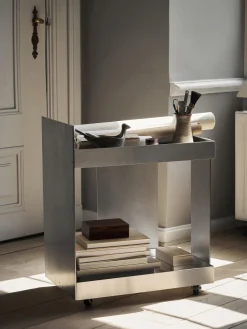 Carrello di servizio in metallo Lager