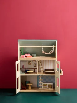 Casa delle bambole in legno Aiden