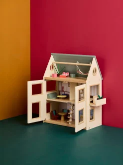 Casa delle bambole in legno Aiden