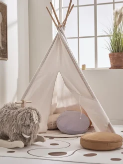 Casetta da gioco in cotone organico Tipi
