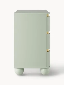 Cassettiera con piedini a sferaBumba