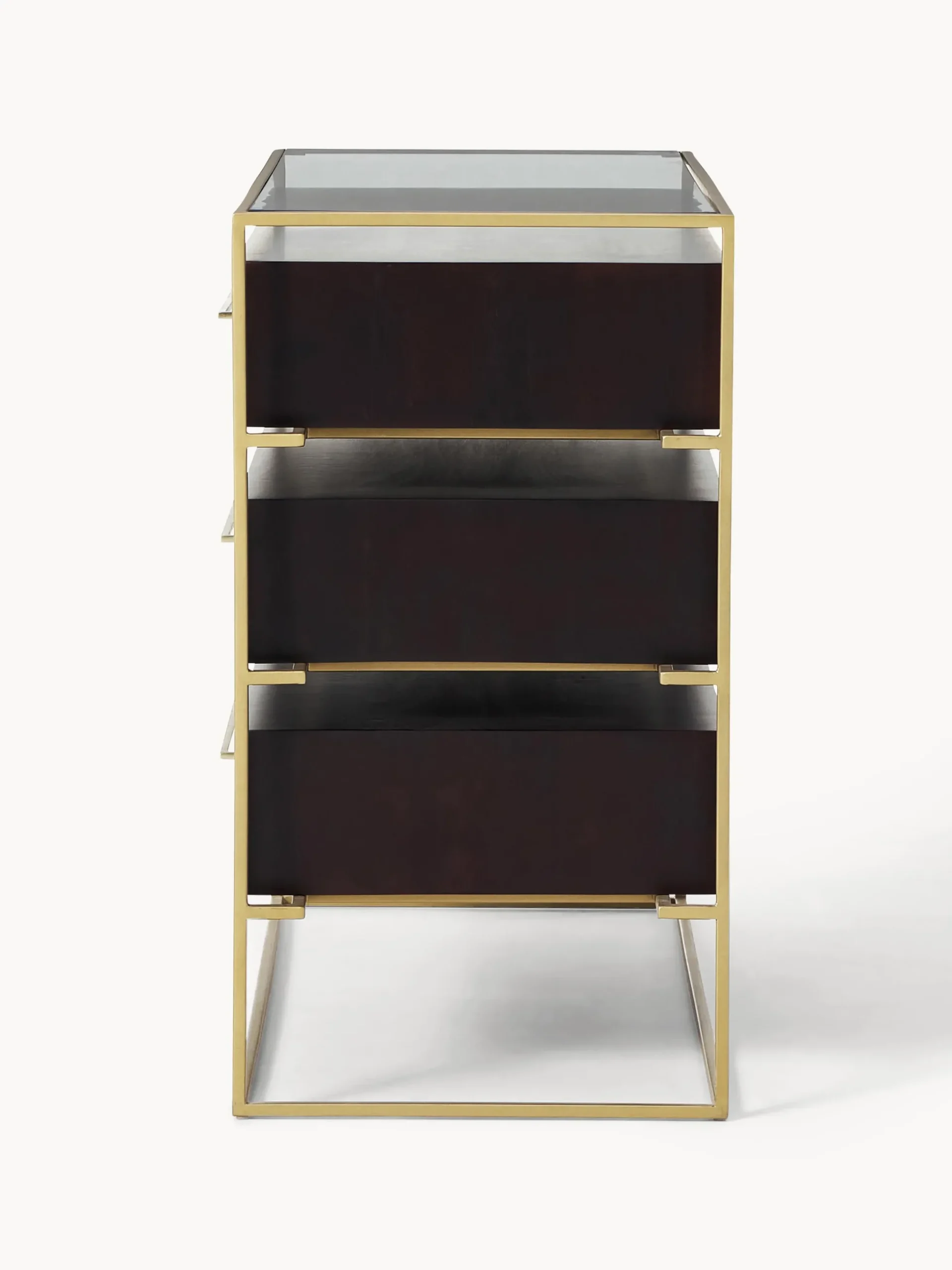 Cassettiera in legno di mango Lyle
