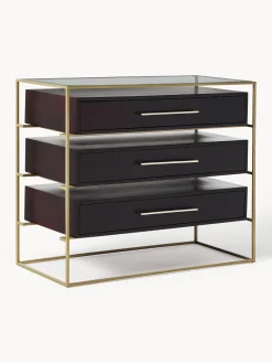 Cassettiera in legno di mango Lyle