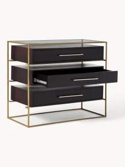 Cassettiera in legno di mango Lyle