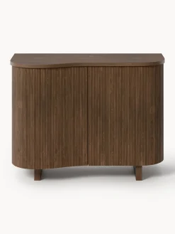 Cassettiera in legno di quercia Soley