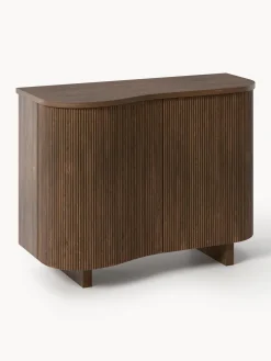 Cassettiera in legno di quercia Soley