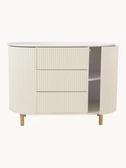 Cassettiera in legno fatta a mano Kai