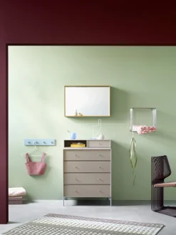 Cassettiera in legno Keep