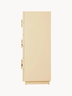 Cassettiera in legno Sungkai fatta a mano Spacious