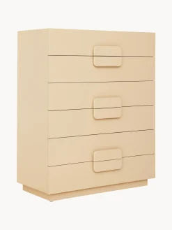 Cassettiera in legno Sungkai fatta a mano Spacious