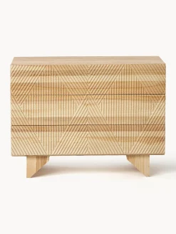 Cassettiera in legno di frassino Louis