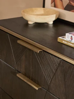 Cassettiera in legno di mango Harry