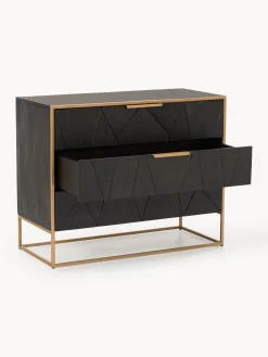 Cassettiera in legno di mango Harry
