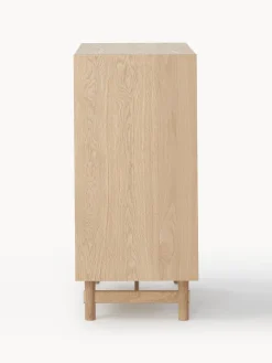 Cassettiera in legno di quercia Diana