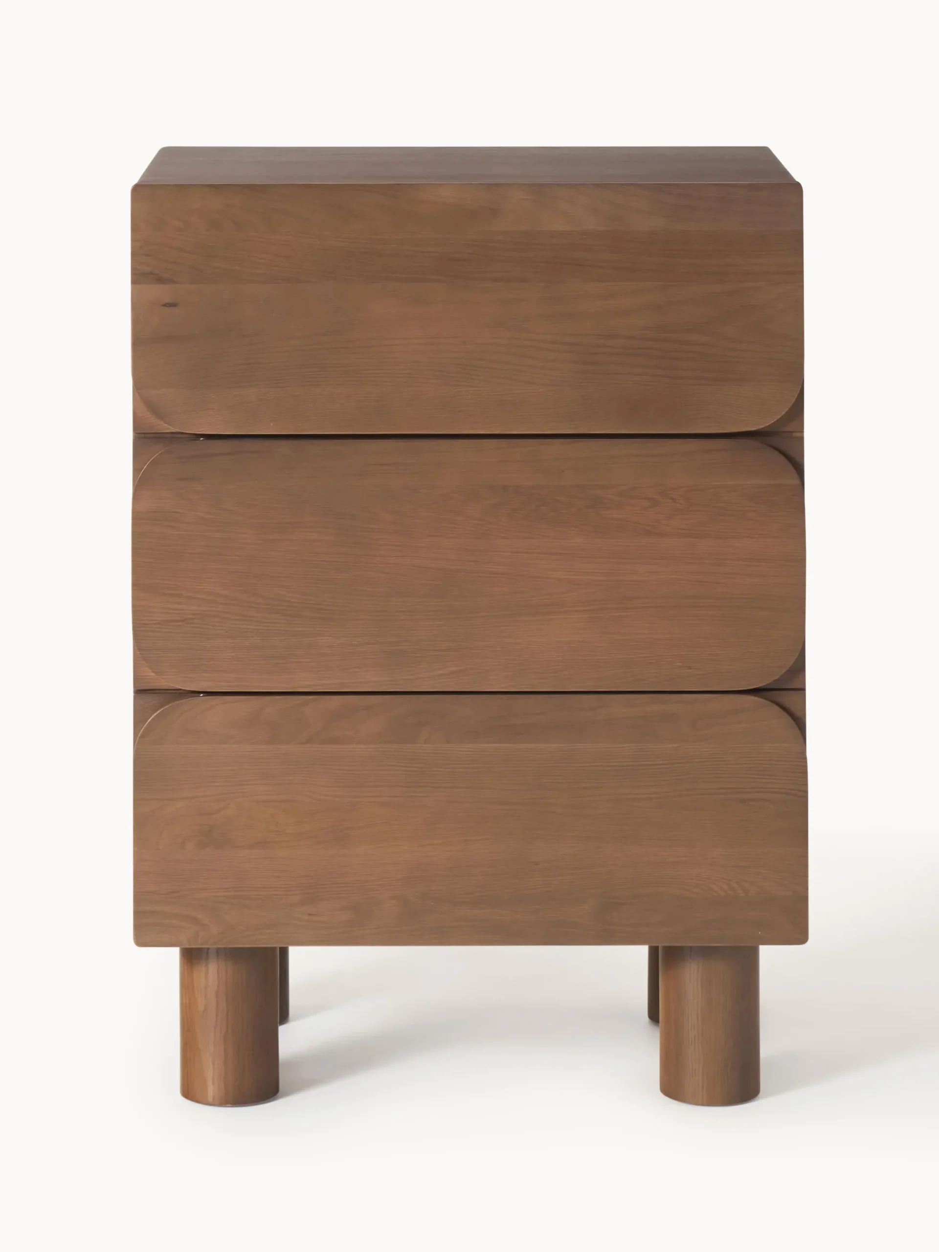 Cassettiera in legno di quercia Cadi