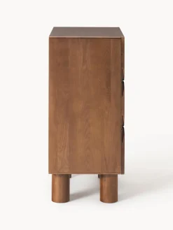 Cassettiera in legno di quercia Cadi