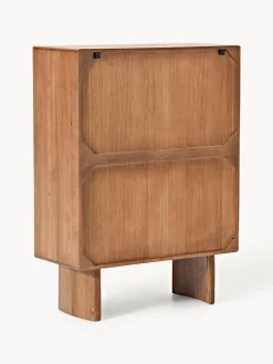 Cassettiera in legno di quercia Chandler