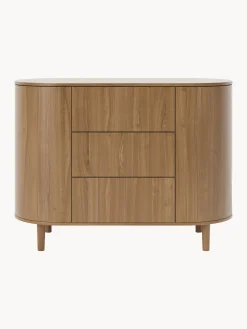 Cassettiera in legno fatta a mano Kai