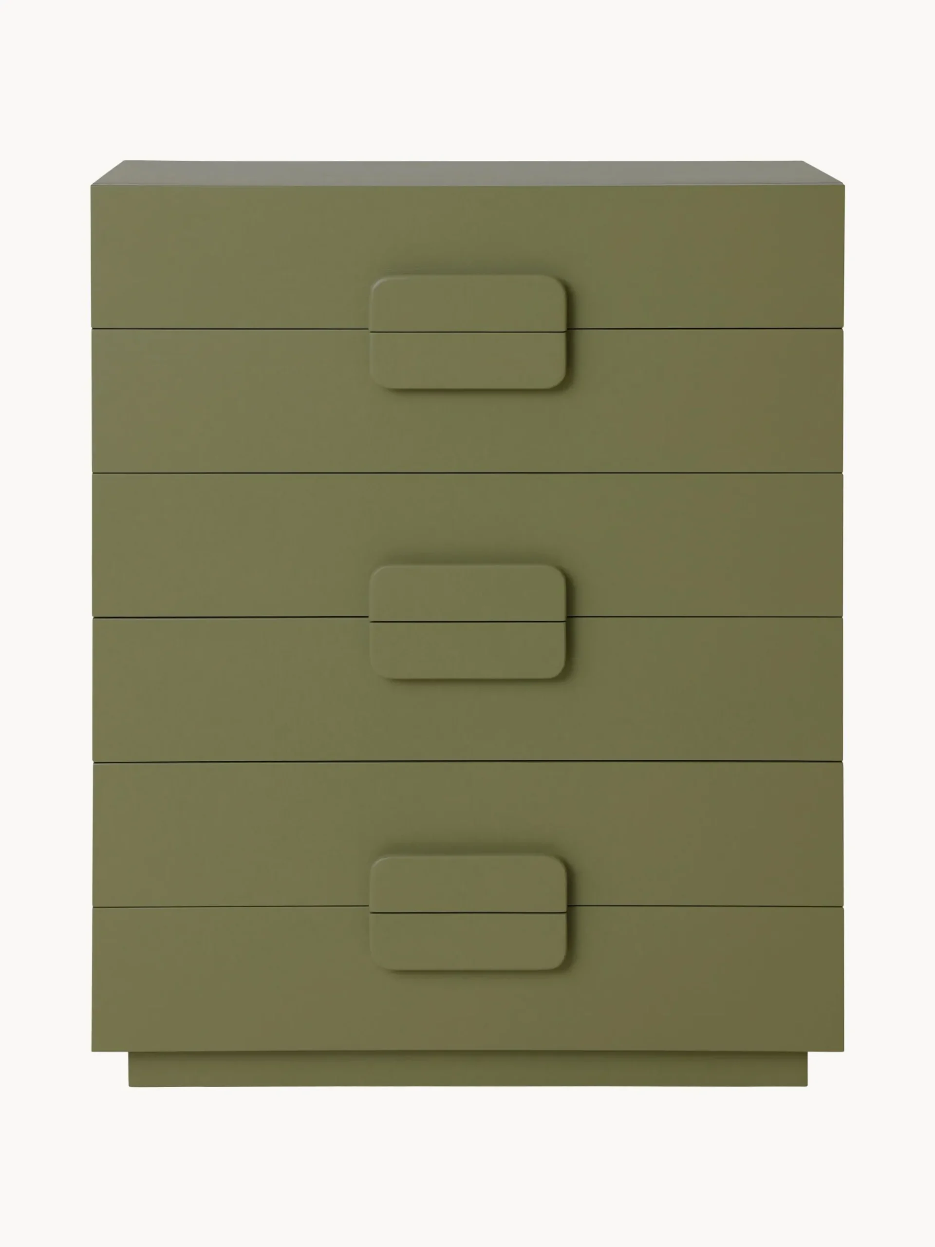 Cassettiera in legno Sungkai fatta a mano Spacious