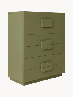 Cassettiera in legno Sungkai fatta a mano Spacious
