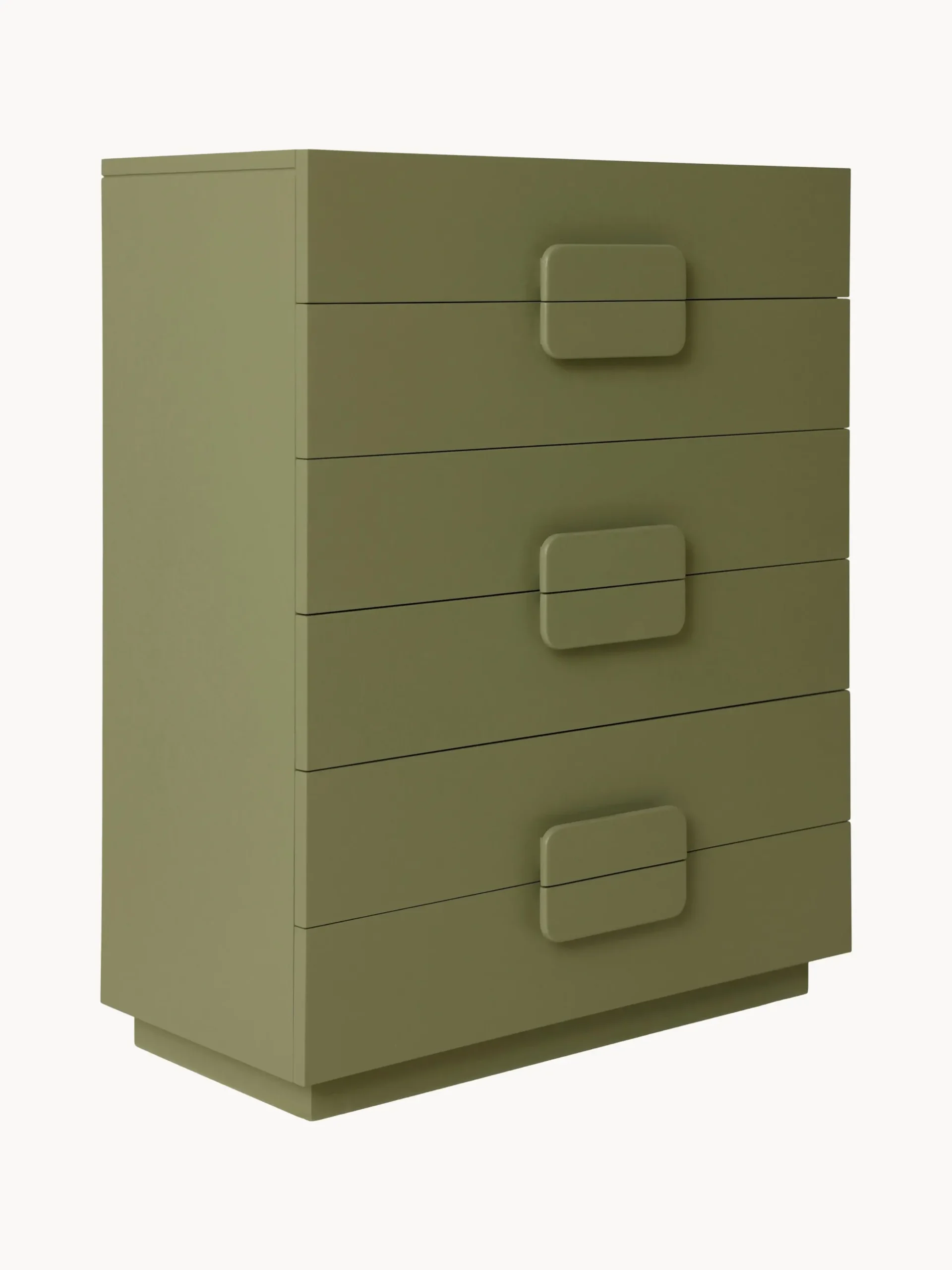 Cassettiera in legno Sungkai fatta a mano Spacious