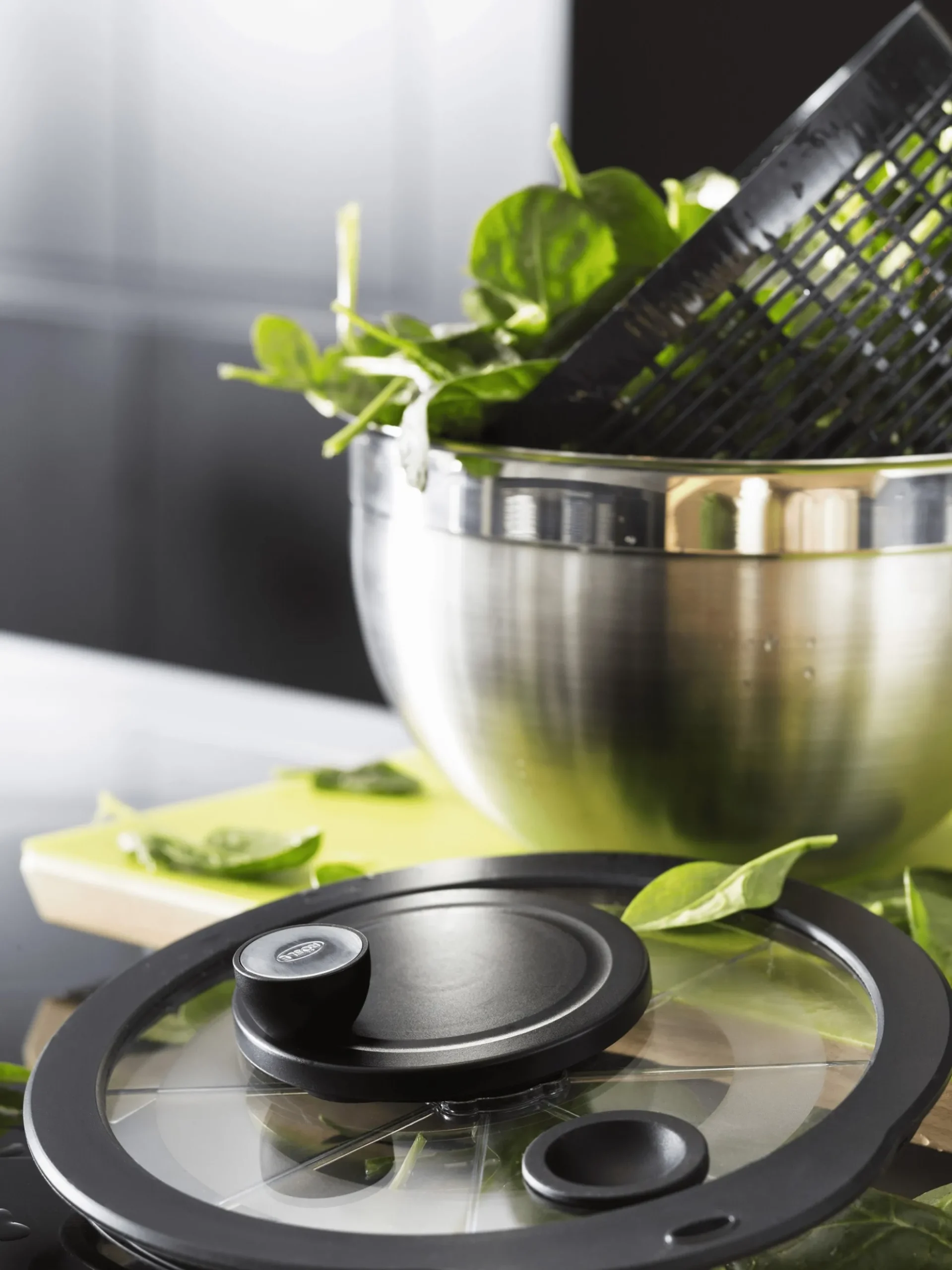 Centrifuga per insalata in acciaio inossidabile Rock