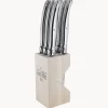 Ceppo con 6 coltelli Debutant Inox