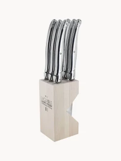 Ceppo con 6 coltelli Debutant Inox