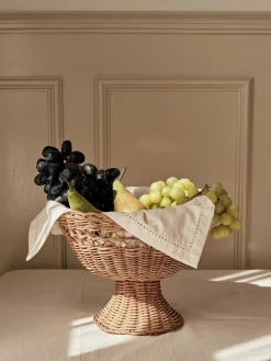 Cestino da portata in rattan Emmy