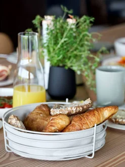 Cestino per pane con panno rimovibile Singles