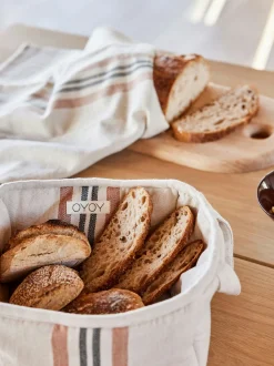 Cestino per pane in cotone Linu