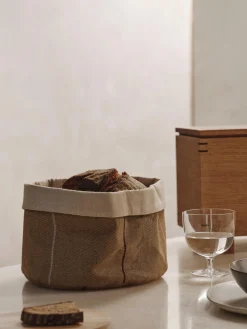 Cestino per il pane in cotone organico Ito