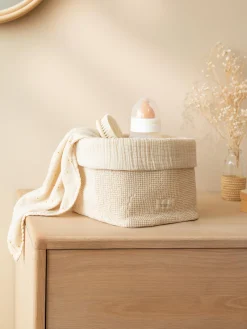 Cestino portaoggetti per bambini in cotone organico Wabi Sabi