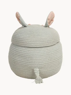 Cesto con coperchio fatto a mano Henry the Hippo