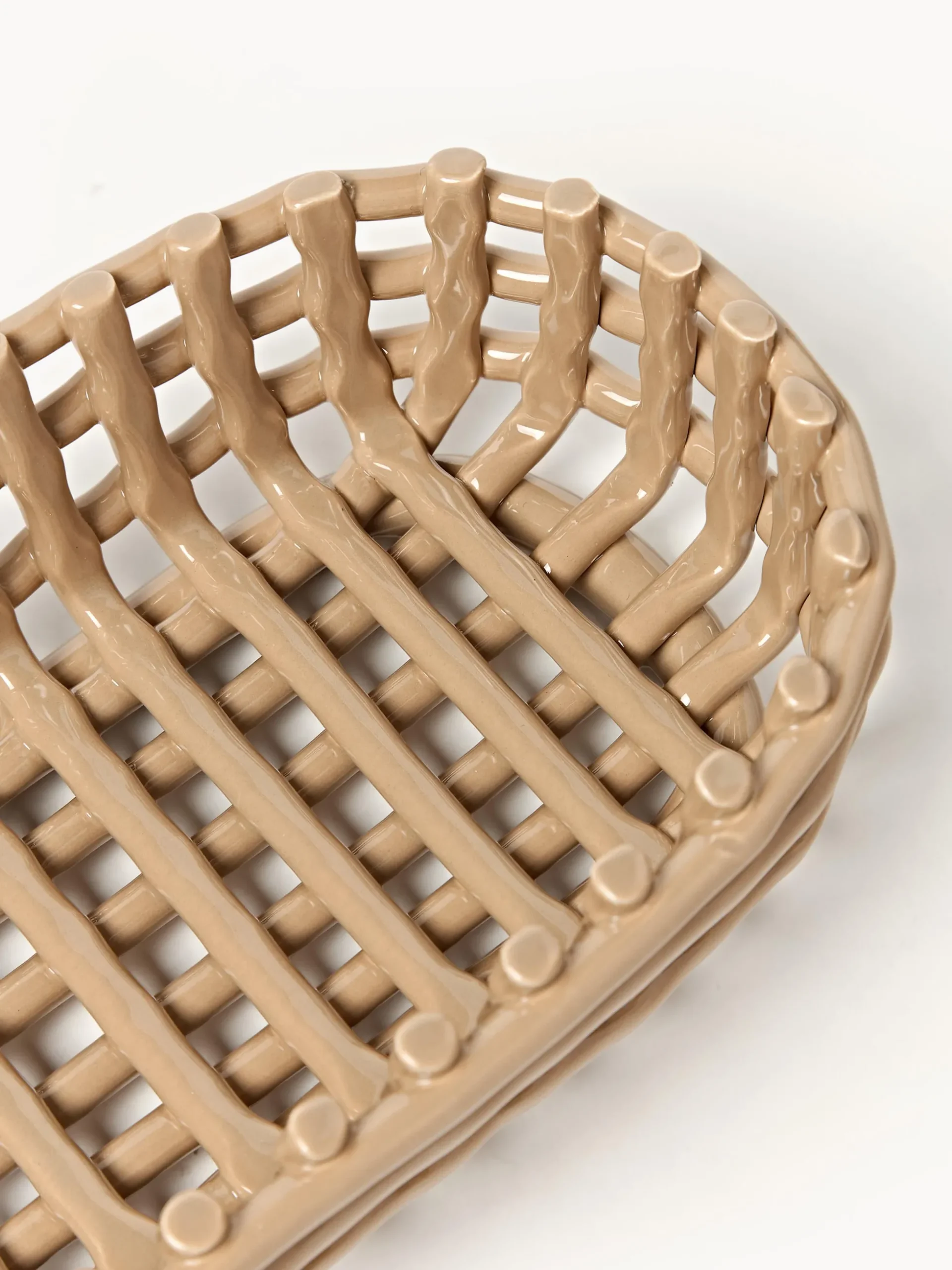 Cesto in ceramica fatto a mano Nalan