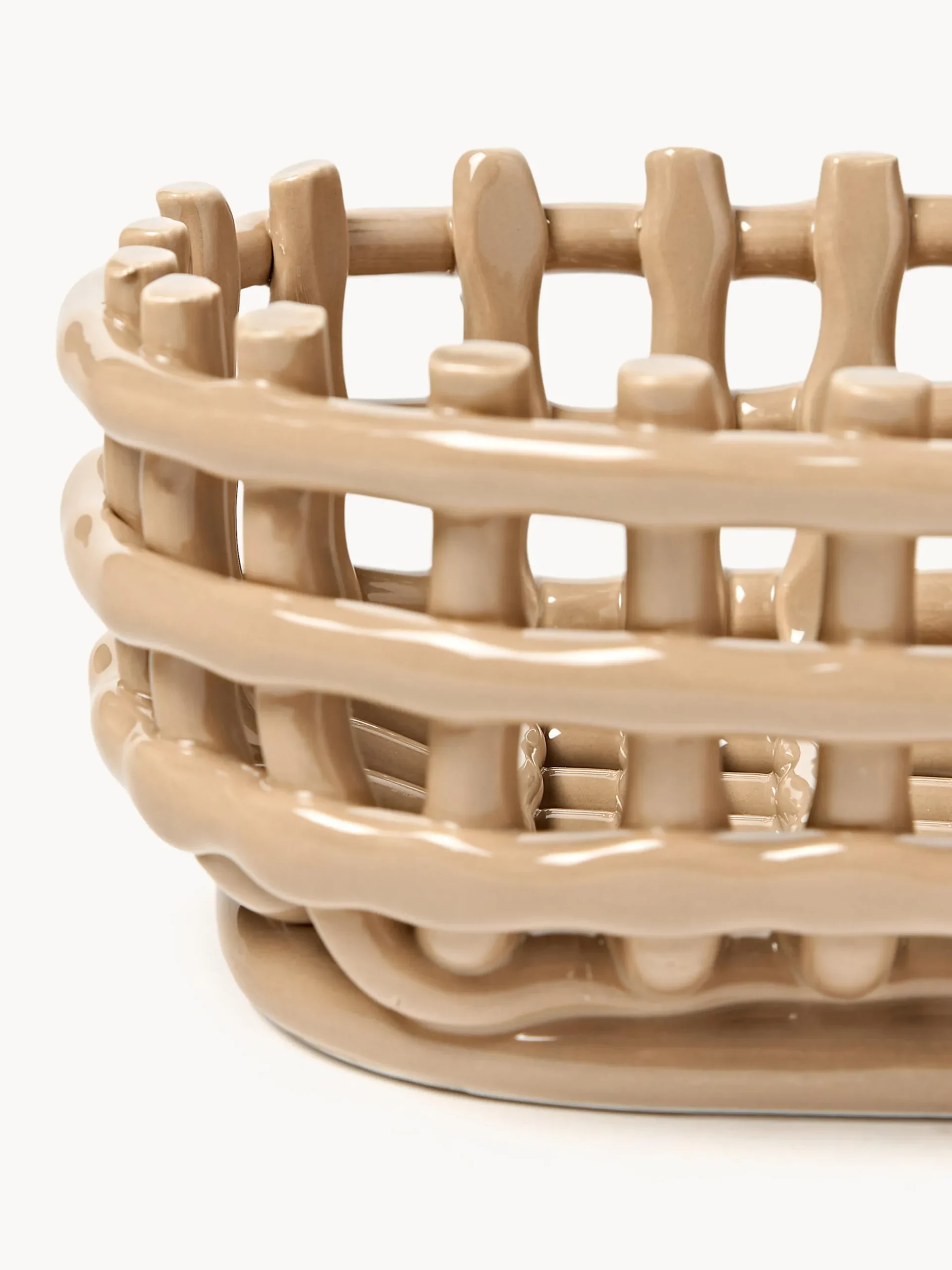 Cesto in ceramica fatto a mano Nalan