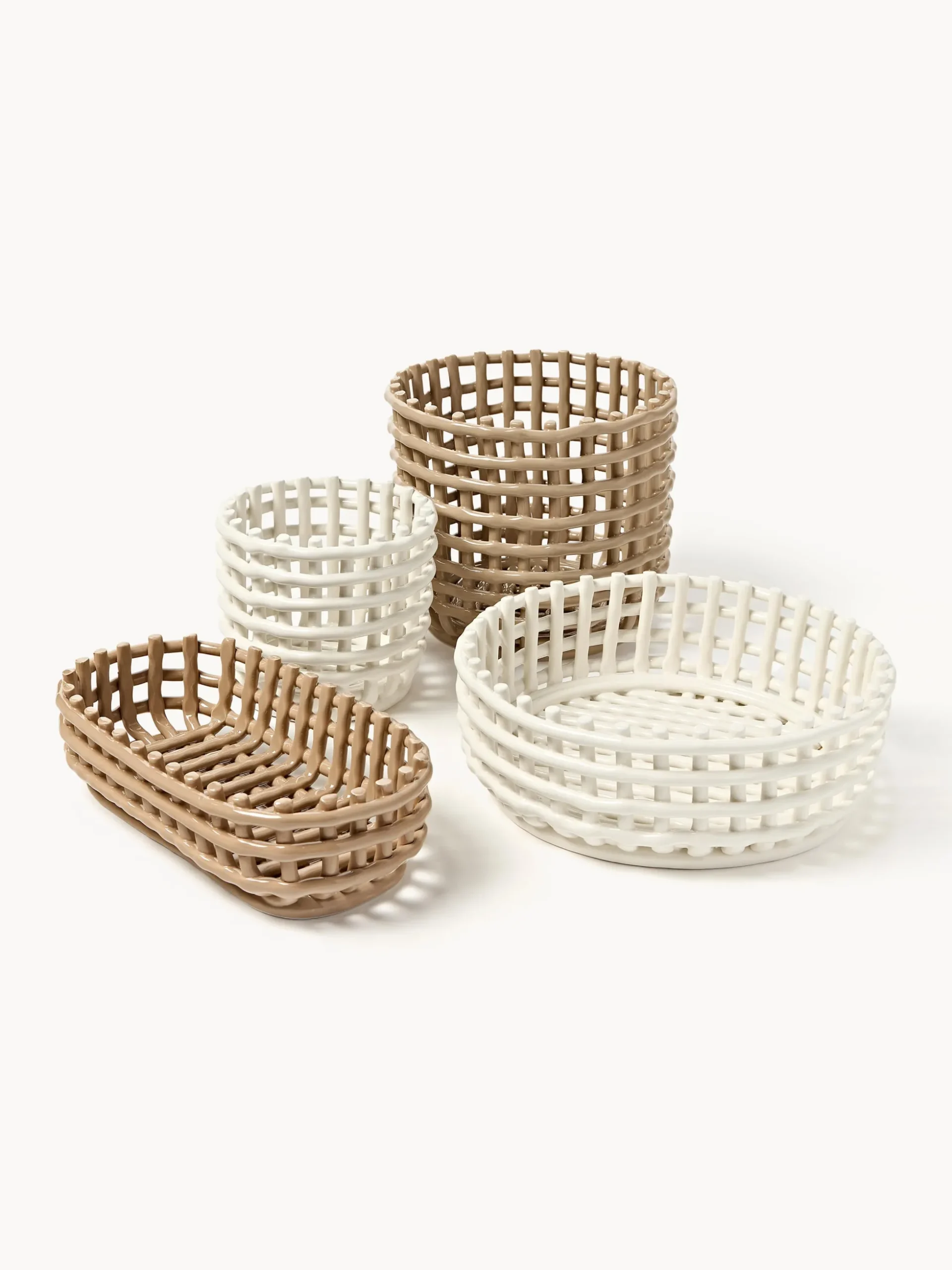 Cesto in ceramica fatto a mano Nalan